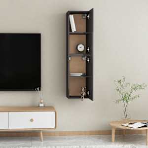 TV stolky 2 ks šedé s vysokým leskem 30,5x30x60 cm - obrázek 6