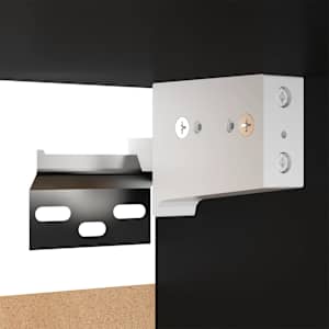 TV stolky 2 ks černé 30,5x30x90 cm kompozitní dřevo - obrázek 8