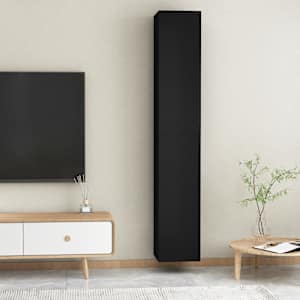 TV stolky 2 ks černé 30,5x30x90 cm kompozitní dřevo - obrázek 11