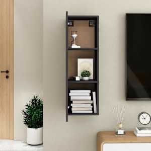 TV stolek šedý 30,5x30x90 cm kompozitní dřevo - obrázek 12