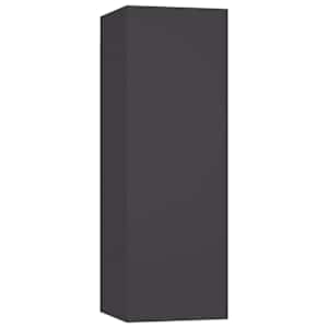 TV stolky 2 ks šedé 30,5x30x90 cm kompozitní dřevo - obrázek 3
