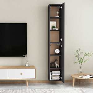 TV stolky 2 ks šedé 30,5x30x90 cm kompozitní dřevo - obrázek 14