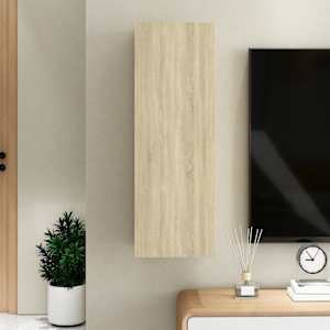 TV stolek dub sonoma 30,5x30x90 cm kompozitní dřevo - obrázek 10