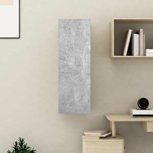 TV stolek betonově šedý 30,5x30x90 cm kompozitní dřevo - obrázek 11