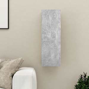 TV stolek betonově šedý 30,5x30x90 cm kompozitní dřevo - obrázek 1