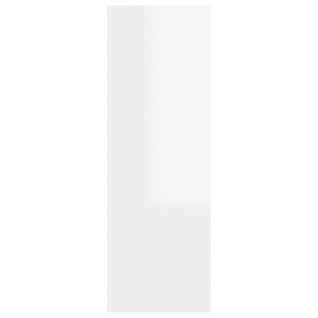 

vidaXL Tv-meubel 30,5x30x90 cm spaanplaat hoogglans wit