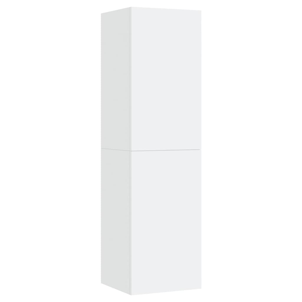 

vidaXL TV Cabinet White 12"x11.8"x43.3" Engineered Wood