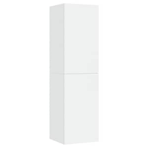 TV stolek bílý 30,5x30x110 cm kompozitní dřevo - obrázek 2