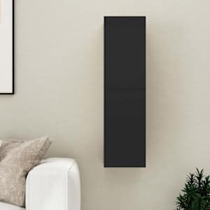 TV stolek černý 30,5x30x110 cm kompozitní dřevo - obrázek 11