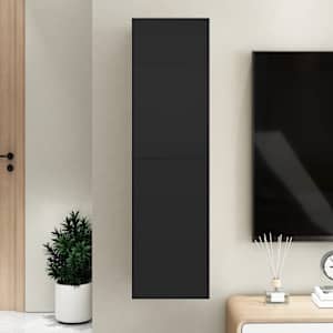 TV stolek černý 30,5x30x110 cm kompozitní dřevo - obrázek 1