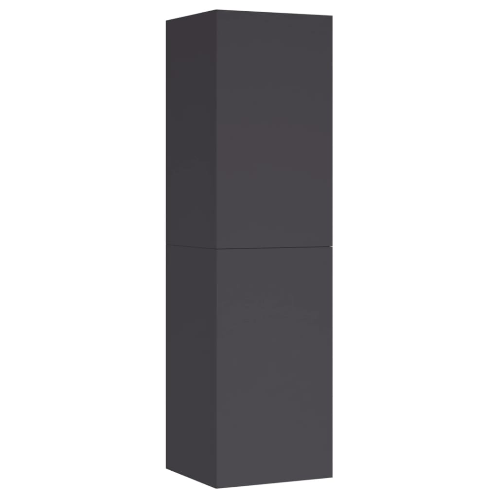 

vidaXL TV Cabinet Gray 12"x11.8"x43.3" Engineered Wood