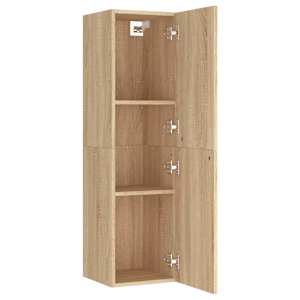TV stolek dub sonoma 30,5x30x110 cm kompozitní dřevo - obrázek 5
