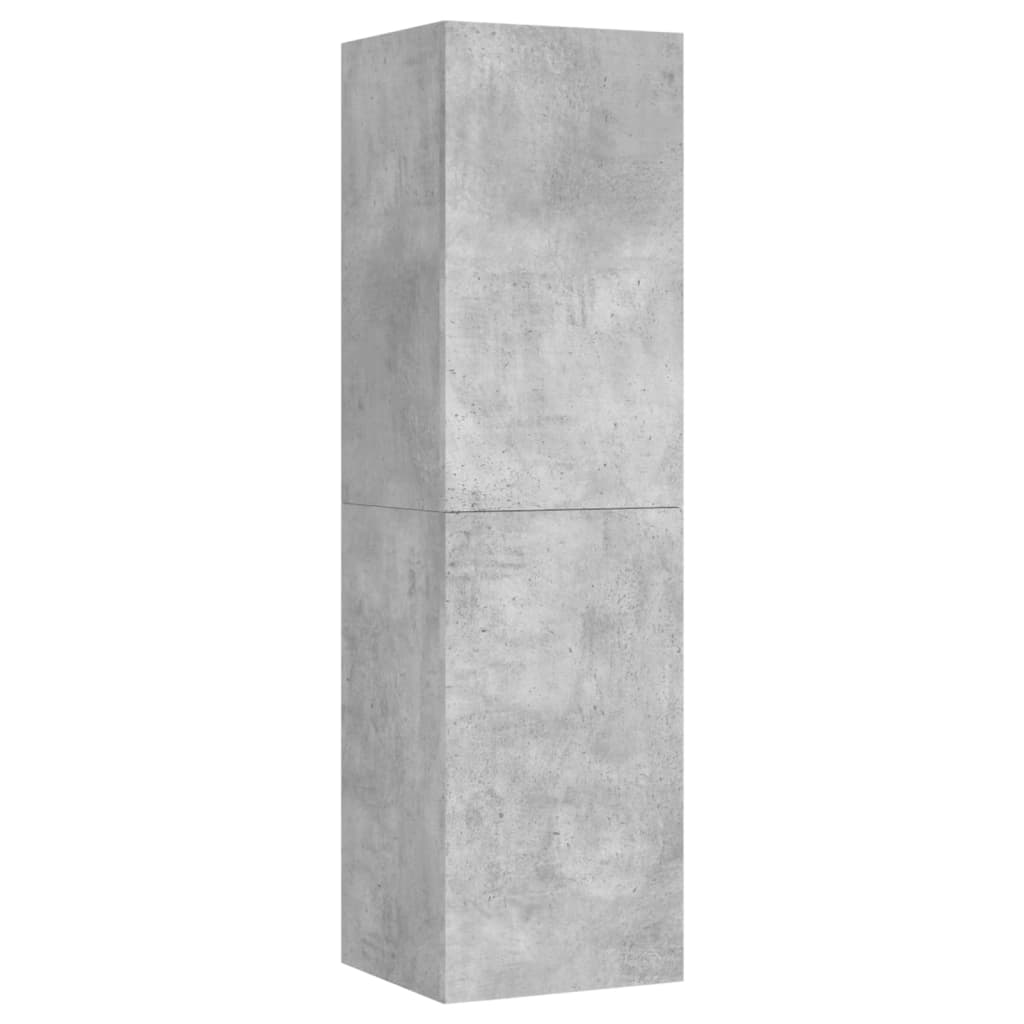 vidaXL TV stolek betonově šedý 30,5x30x110 cm kompozitní dřevo