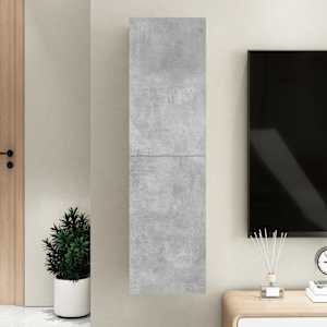 TV omarica betonsko siva 30,5x30x110 cm inženirski les