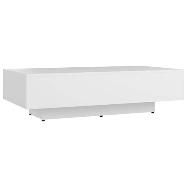 vidaXL kohvilaud, valge, 100 x 49,5 x 31 cm, tehispuit