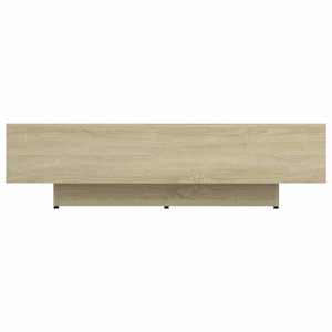 vidaXL Salongbord sonoma eik 100x49,5x31 cm konstruert tre