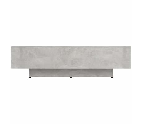 vidaXL Coffee Table Concrete Gray 39.4"x19.5"x12.2" Engineered Wood