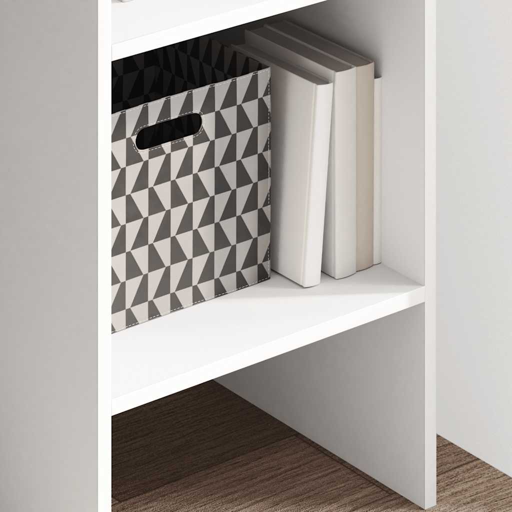 

vidaXL Boekenkast 40x35x180 cm spaanplaat wit