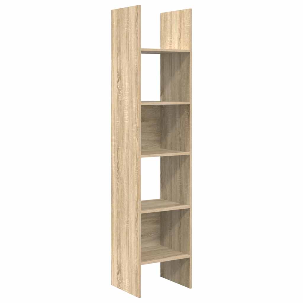 vidaXL Knihovna dub sonoma 40 x 35 x 180 cm kompozitní dřevo