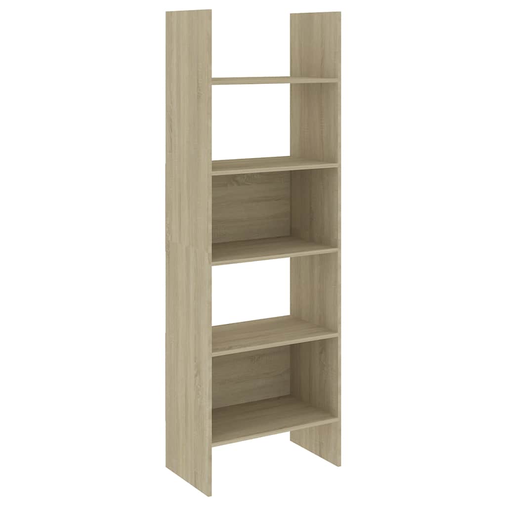 vidaXL Knihovna dub sonoma 60 x 35 x 180 cm kompozitní dřevo