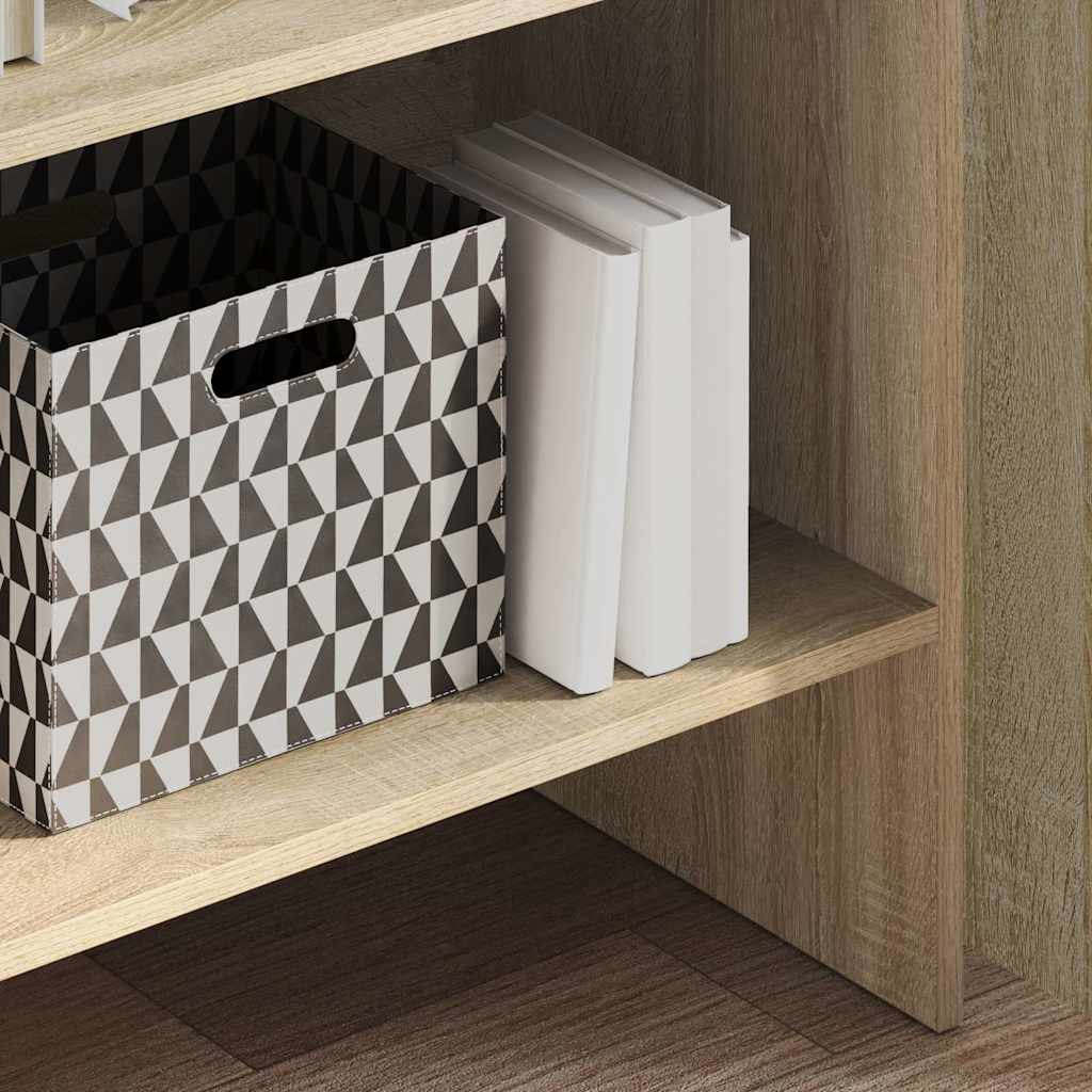 

vidaXL Boekenkast 60x35x180 cm spaanplaat sonoma eikenkleurig