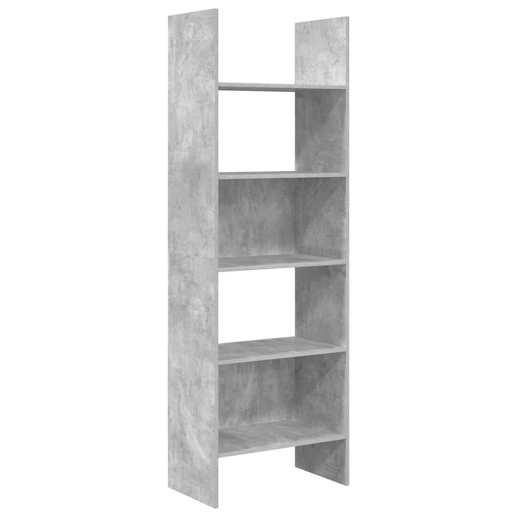 vidaXL Knihovna betonově šedá 60 x 35 x 180 cm kompozitní dřevo