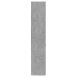 Knihovna betonově šedá 60 x 35 x 180 cm kompozitní dřevo - obrázek 5