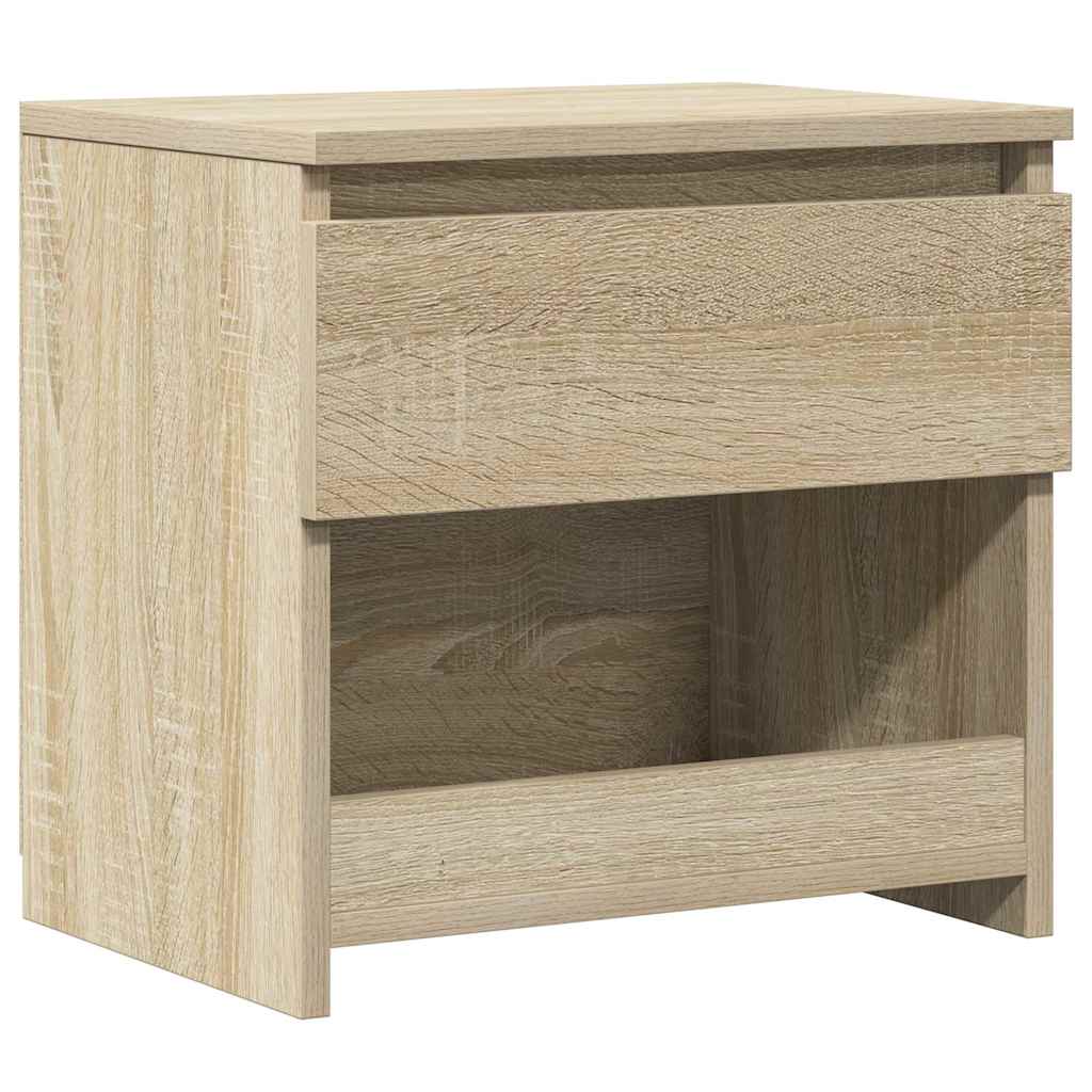 vidaXL Noční stolek dub sonoma 40 x 30 x 39 cm kompozitní dřevo