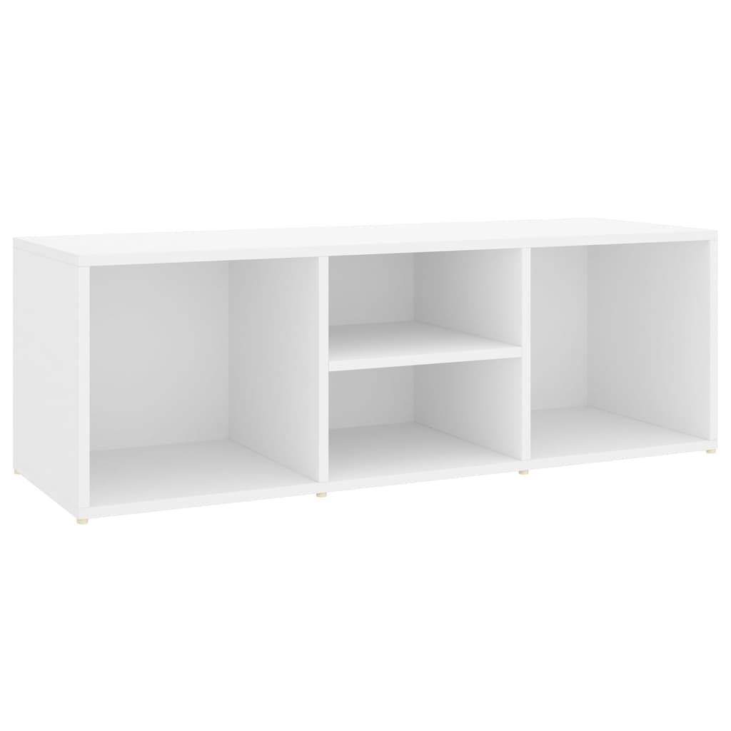 

vidaXL Shoe Storage Bench White 41.3"x13.8"x13.8" Engineered Wood