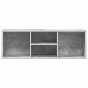 Botníková lavice betonově šedá 105x35x35cm kompozitní dřevo - obrázek 4