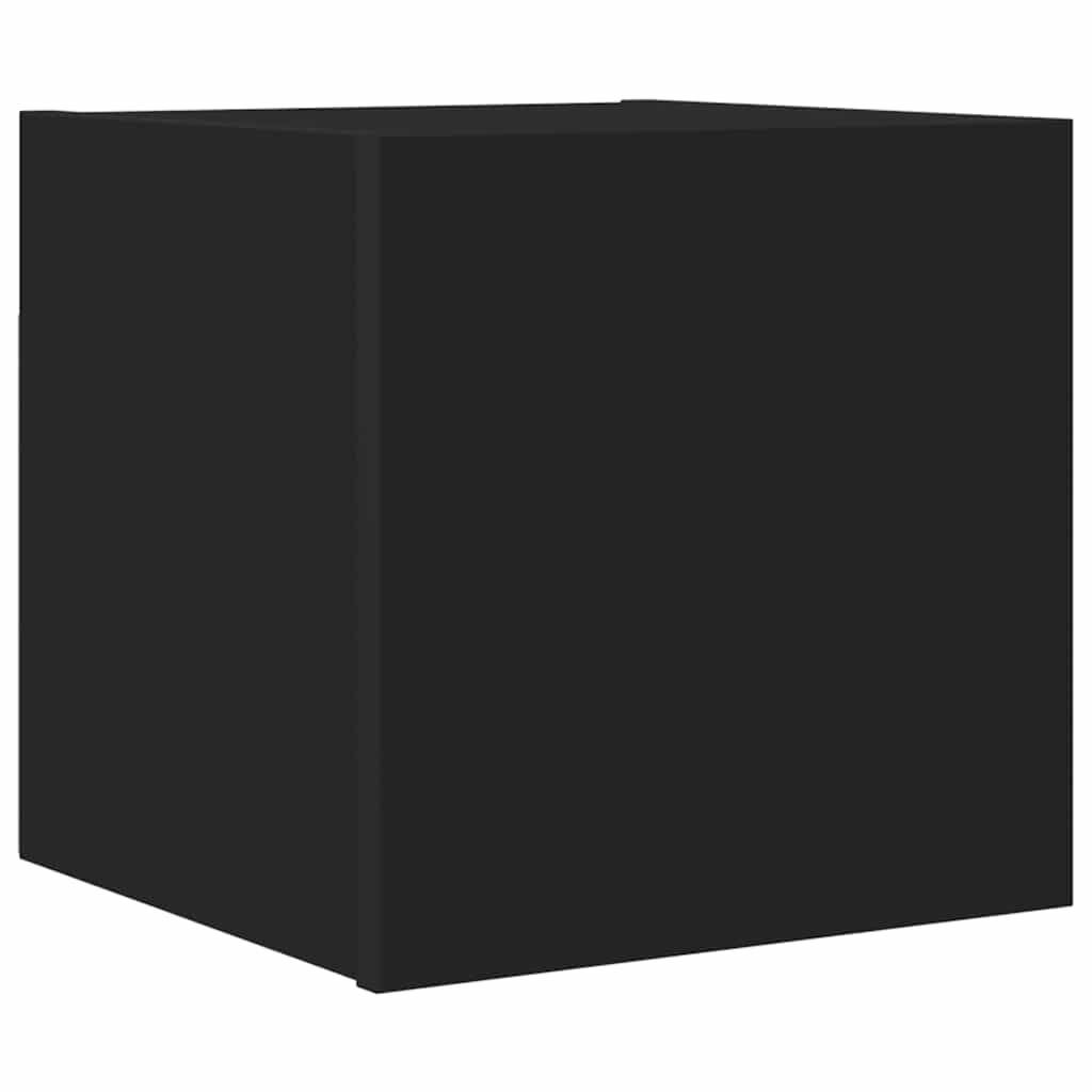 

vidaXL Wall Mounted TV Cabinet Black 12"x11.8"x11.8"