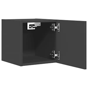 Nástěnné TV skříňky 2 ks šedé 30,5x30x30 cm - obrázek 9