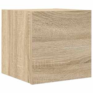 Nástěnná TV skříňka dub sonoma 30,5x30x30 cm - obrázek 2