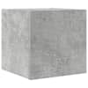 vidaXL seina telerikapp, betoonhall, 30,5 x 30 x 30 cm