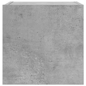 Nástěnná TV skříňka betonově šedá 30,5x30x30 cm - obrázek 4