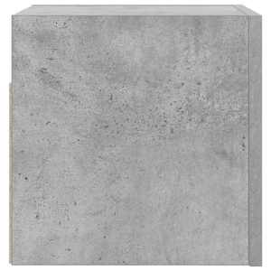Nástěnná TV skříňka betonově šedá 30,5x30x30 cm - obrázek 5