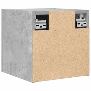 Nástěnná TV skříňka betonově šedá 30,5x30x30 cm - obrázek 6