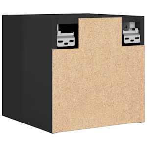 Nástěnné TV skříňky 4 ks černé s vysokým leskem 30,5x30x30 cm - obrázek 6