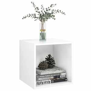 vidaXL Wandschrank Wei&szlig; 37x37x37 cm Holzwerkstoff