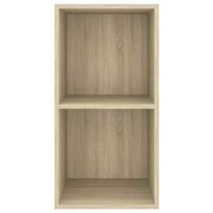 Nástěnná TV skříňka dub sonoma 37 x 37 x 72 cm kompozitní dřevo - obrázek 4