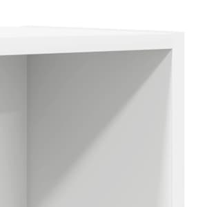 Nástěnná TV skříňka bílá 37 x 37 x 107 cm dřevotříska - obrázek 11