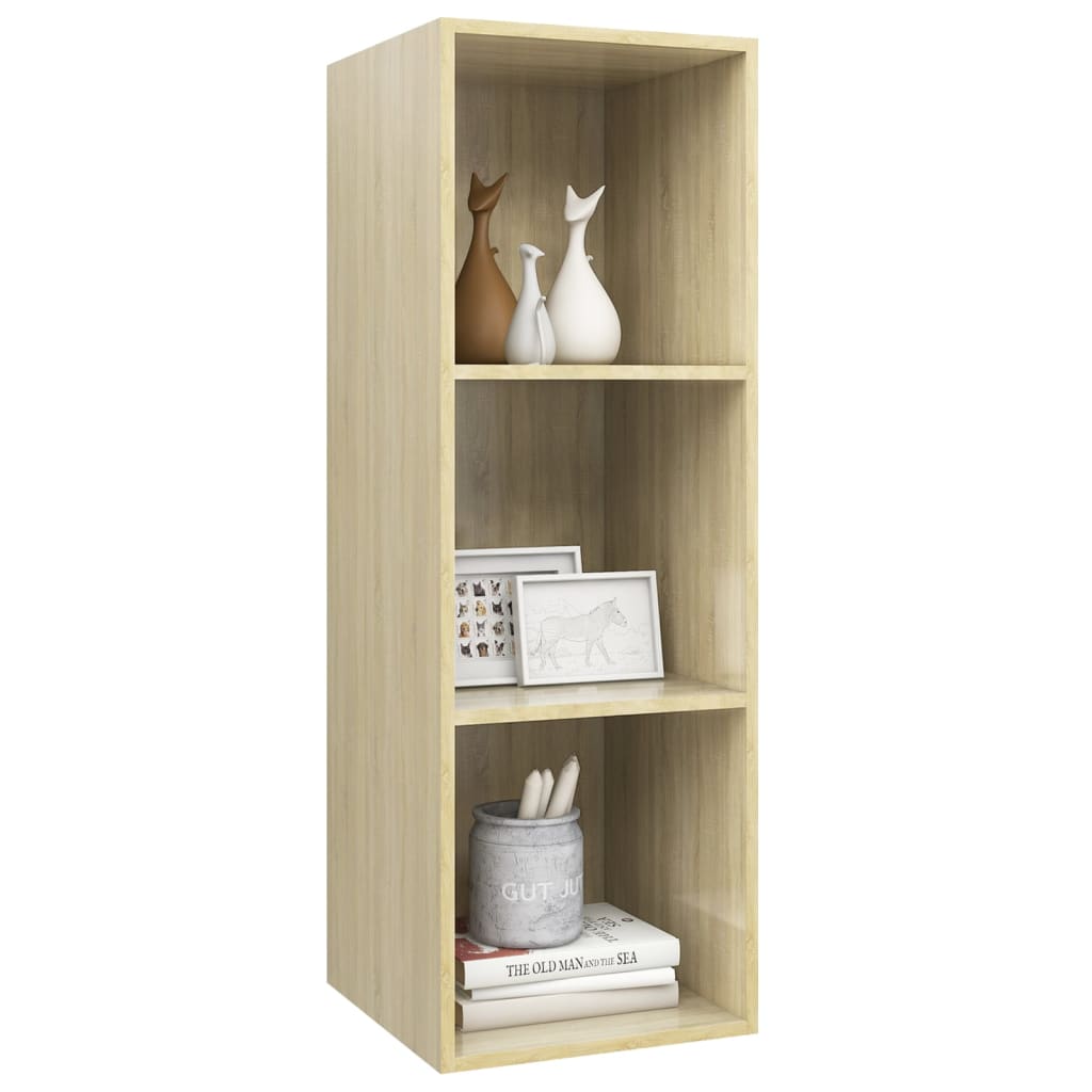 Thumbnail - vidaXL TV-Wandschrank Sonoma-Eiche 37x37x107 cm Holzwerkstoff