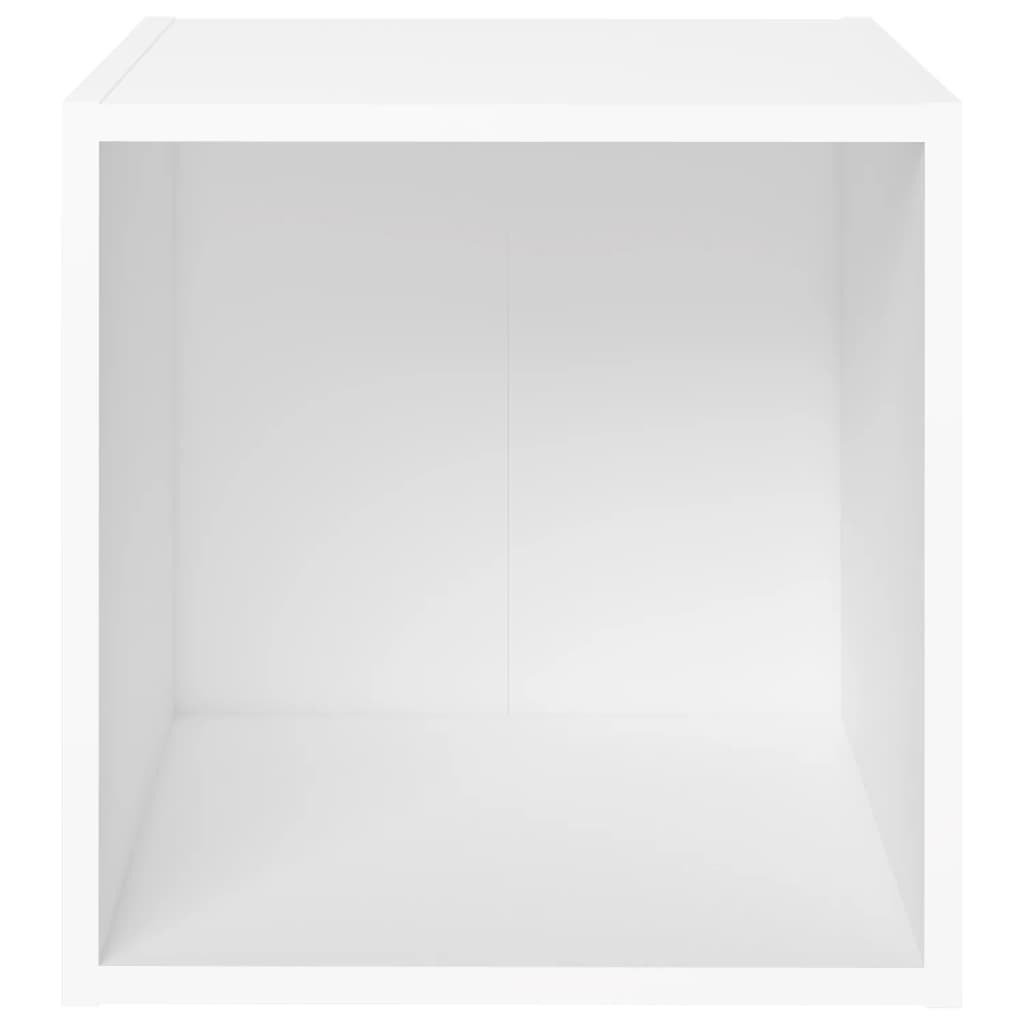 vidaXL Tv-meubel 37x35x37 cm bewerkt hout wit