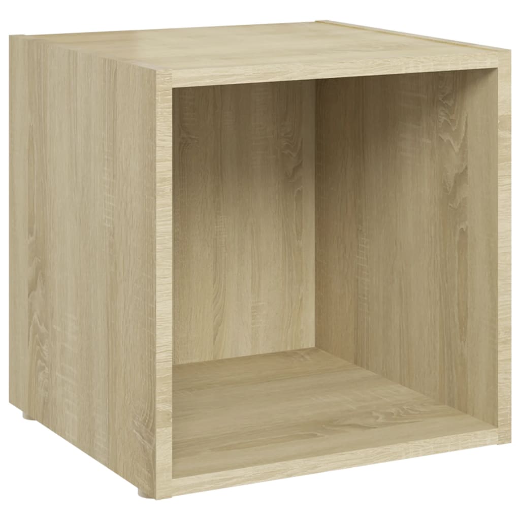 

vidaXL TV Cabinet Sonoma Oak 14.6"x13.8"x14.6" Engineered Wood