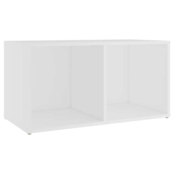 vidaXL telerikapp, valge, 72x35x36,5 cm, tehispuit