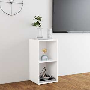 TV stolek bílý 72 x 35 x 36,5 cm kompozitní dřevo - obrázek 3