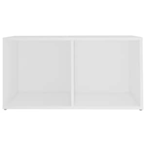 TV stolek bílý 72 x 35 x 36,5 cm kompozitní dřevo - obrázek 4