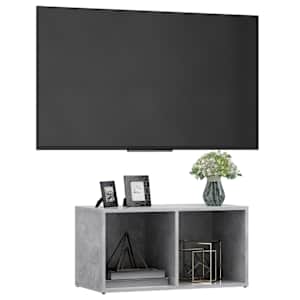 TV stolek betonově šedý 72 x 35 x 36,5 cm kompozitní dřevo - obrázek 3
