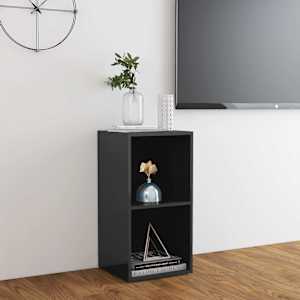 TV stolek šedý vysoký lesk 72 x 35 x 36,5 cm kompozitní dřevo - obrázek 4
