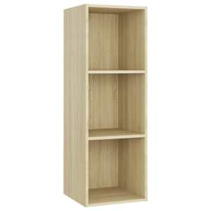 TV stolek dub sonoma 107 x 35 x 37 cm kompozitní dřevo - obrázek 7